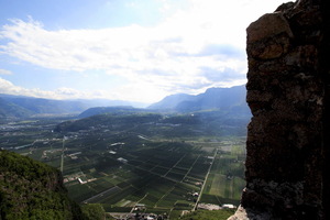 Cologna - San Genesio - Panorama da Castel del Porco