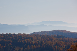Monti in controluce