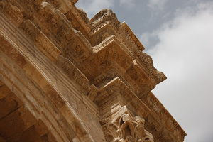 Jerash, Particolare Arco Adriano