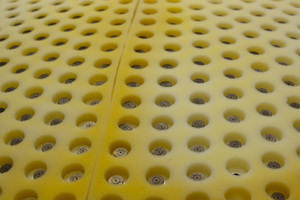 Protecting the shell with foam rubber
