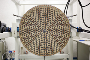 Reference body with capacitive sensors armatures