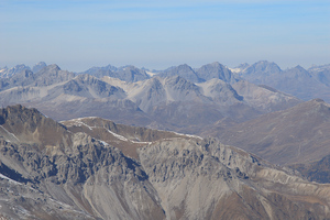 Panorama da Passo Stelvio