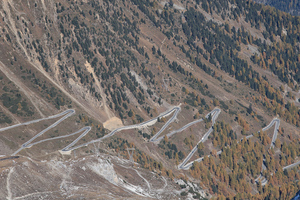 I tornanti dello Stelvio