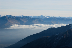 Nuvole in valle