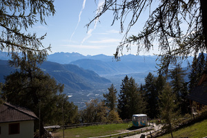 Panorama da San Vigilio: Val D'Adige