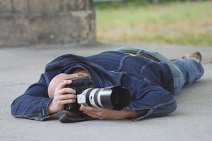 un "vero" fotografo...