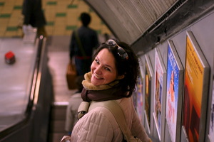Giù per la metro