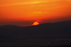 Tramonto ad Assisi