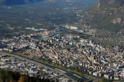 Bolzano dall'alto