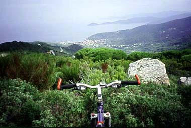 Marciana Marina dall'alto